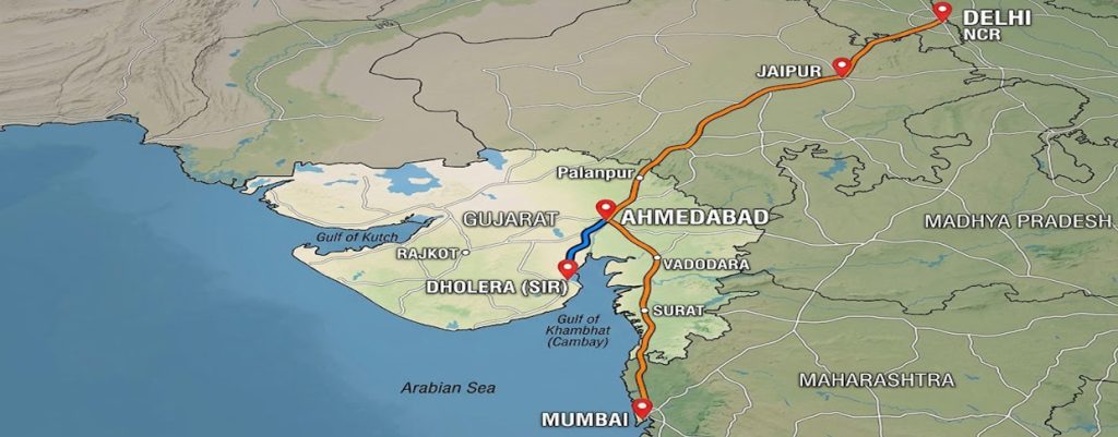 Strategic Location of Dholera