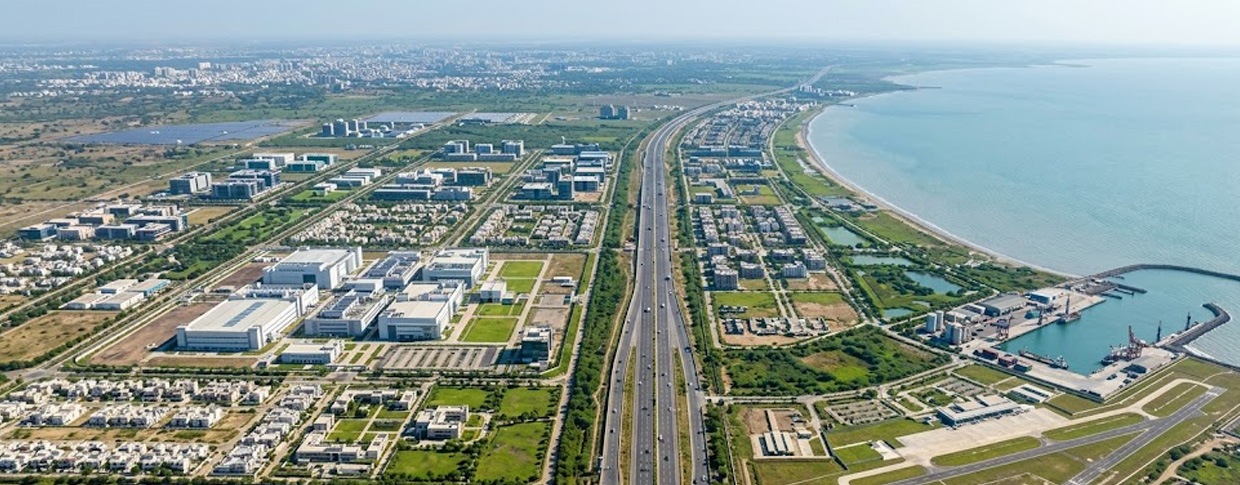 Strategic Location of Dholera