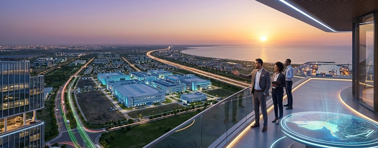 Strategic Location of Dholera