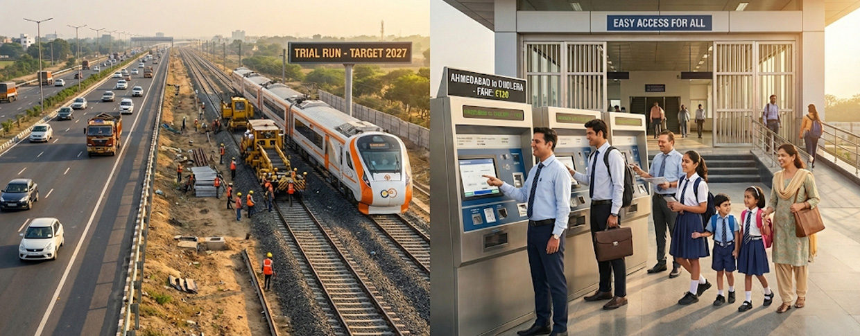 Ahmedabad Dholera Vande Metro