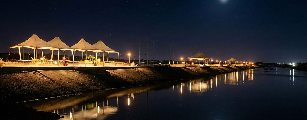 Waterfront Development in Dholera