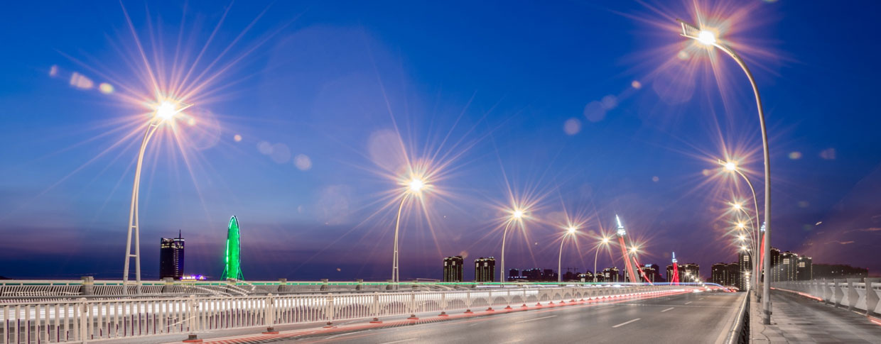 Smart street lighting Dholera