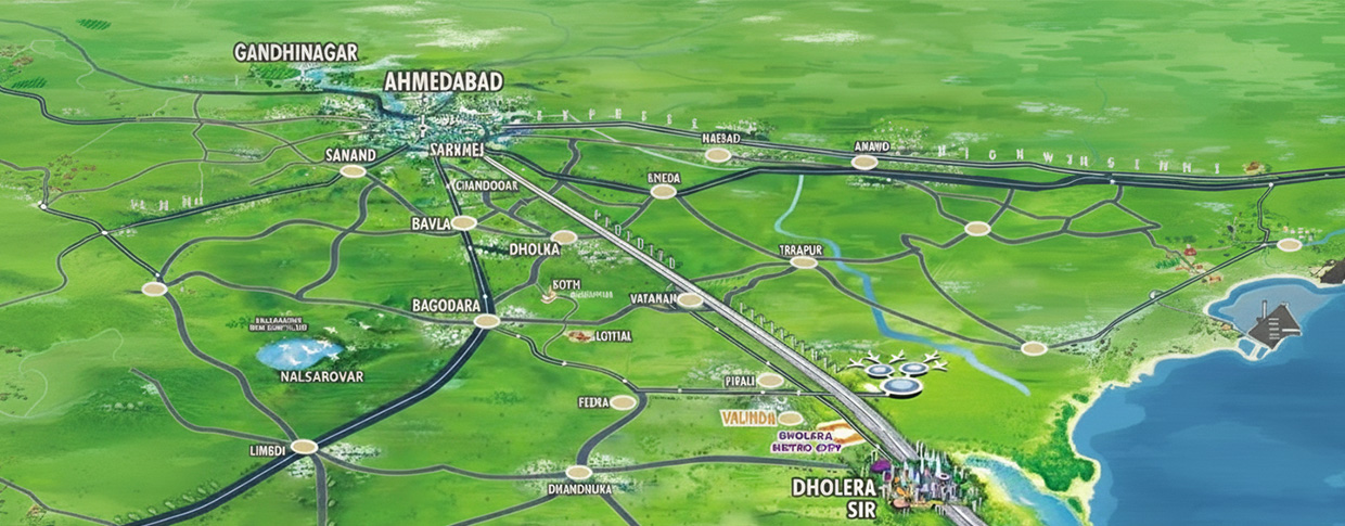 Vande Metro Ahmedabad to Dholera