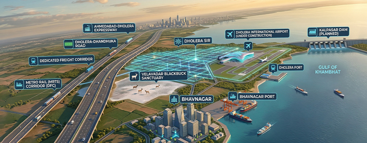 Dholera Dhandhuka Road plots: Safe Investment Guide 2026