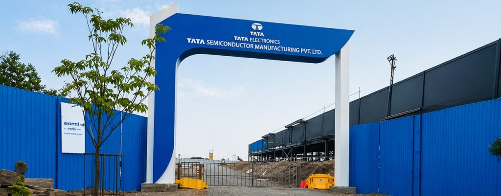Tata semiconductor plant in Dholera