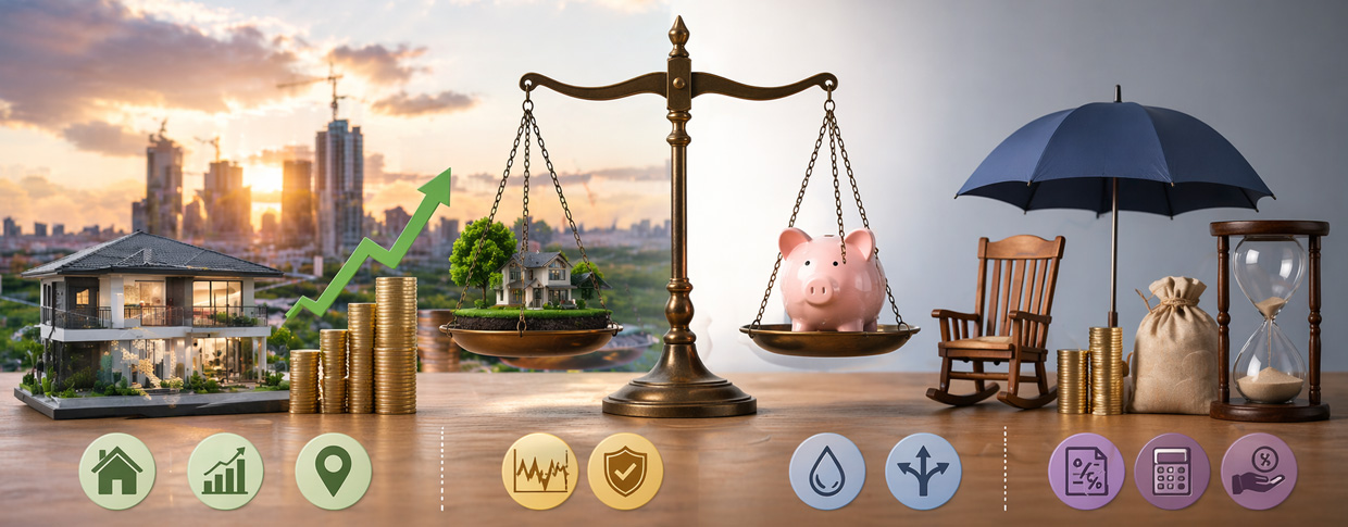 Land vs pension investment | Which is Better?