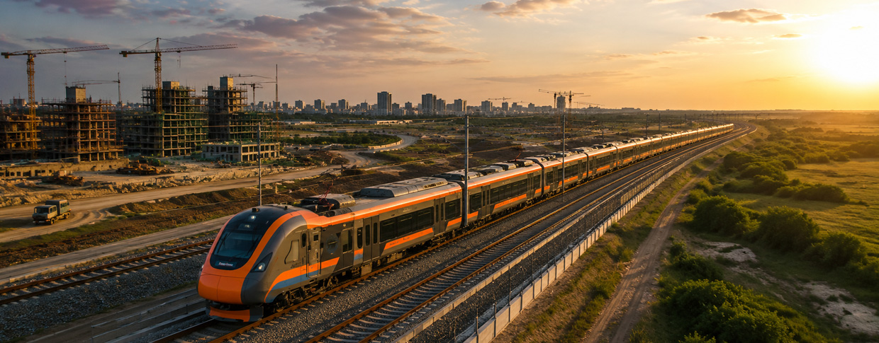 Dholera railway project