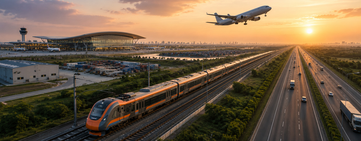 Dholera railway project