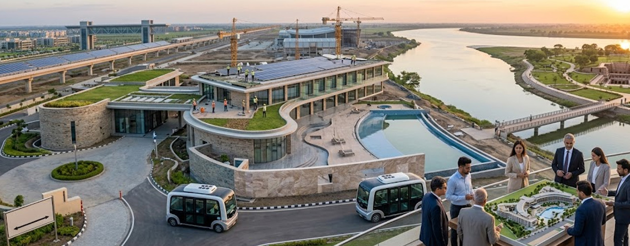 hospitality industry in Dholera