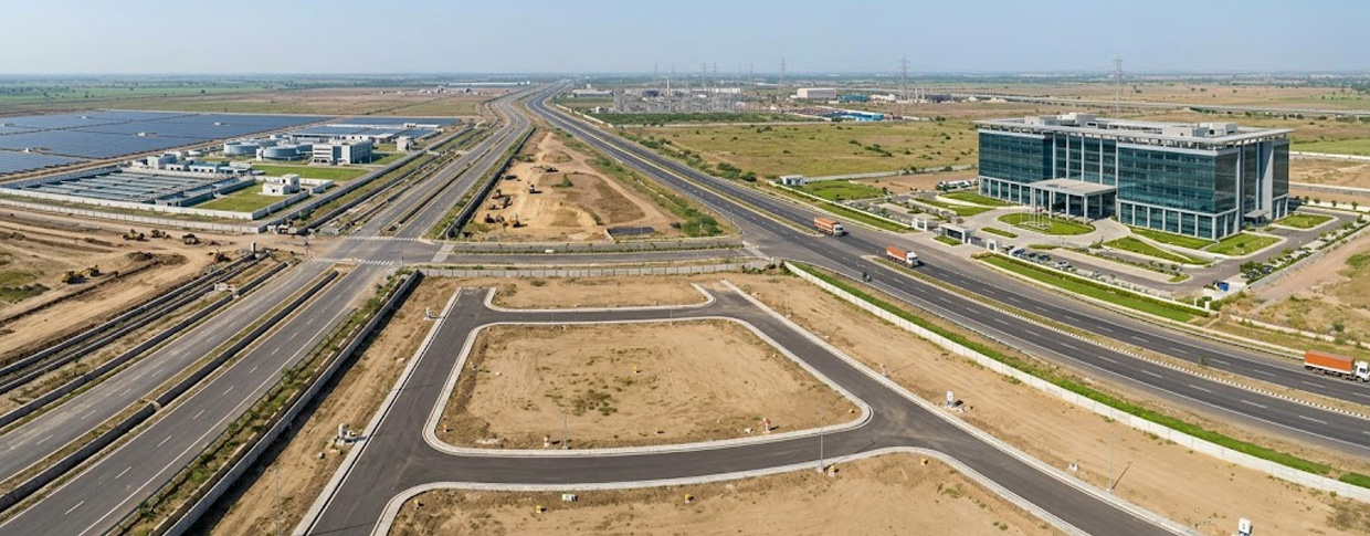 Dholera plot infrastructure