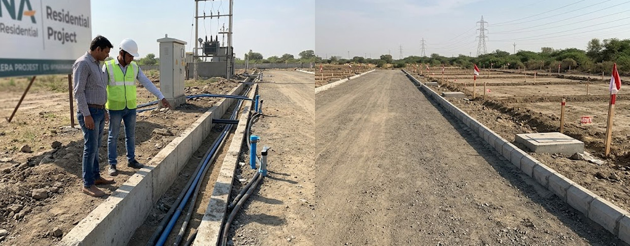 Dholera plot infrastructure